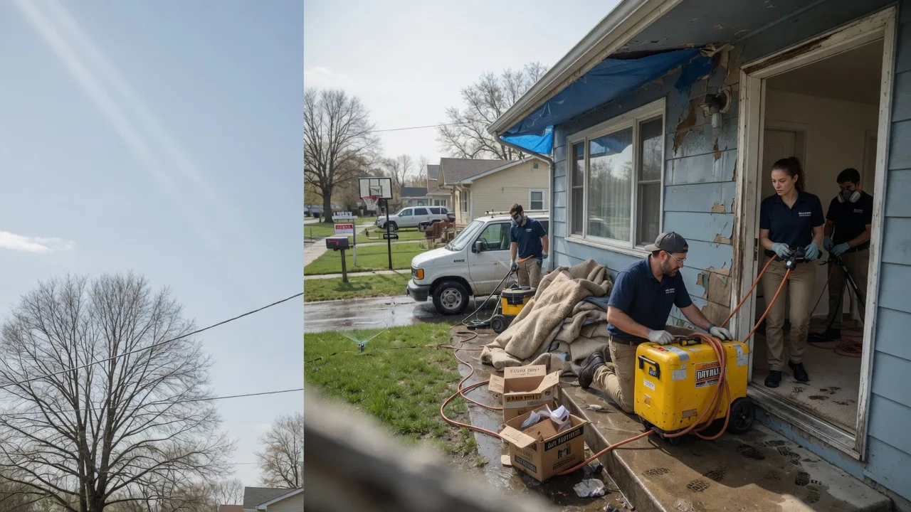 Basement Flood Cleanup in Williamsburg, PA near me